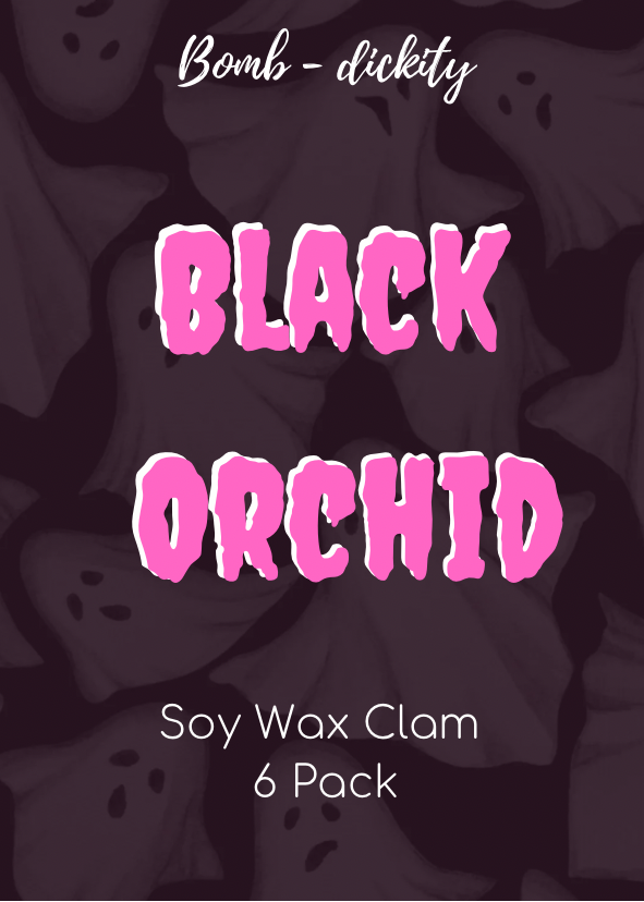 Halloween Clam Wax - Black orchid