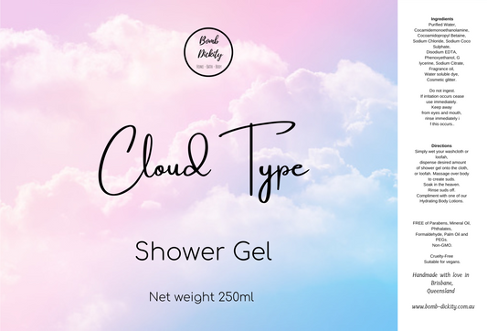 Shower gel - Cloud ** LIMITED EDITION