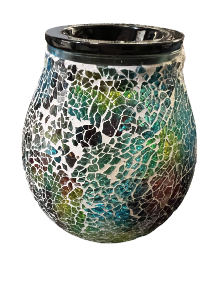 Rainbow mosaic melt warmer