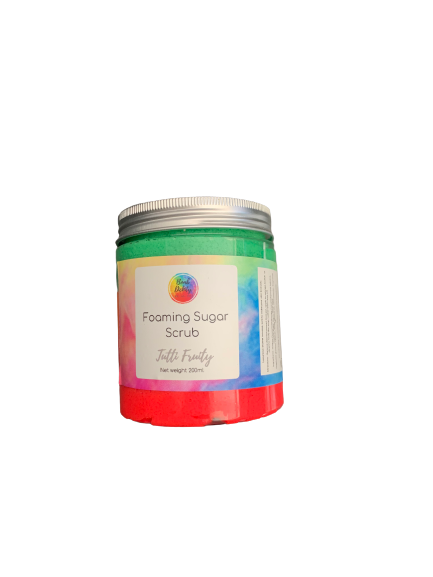 Tropical salsa foaming sugar scrub