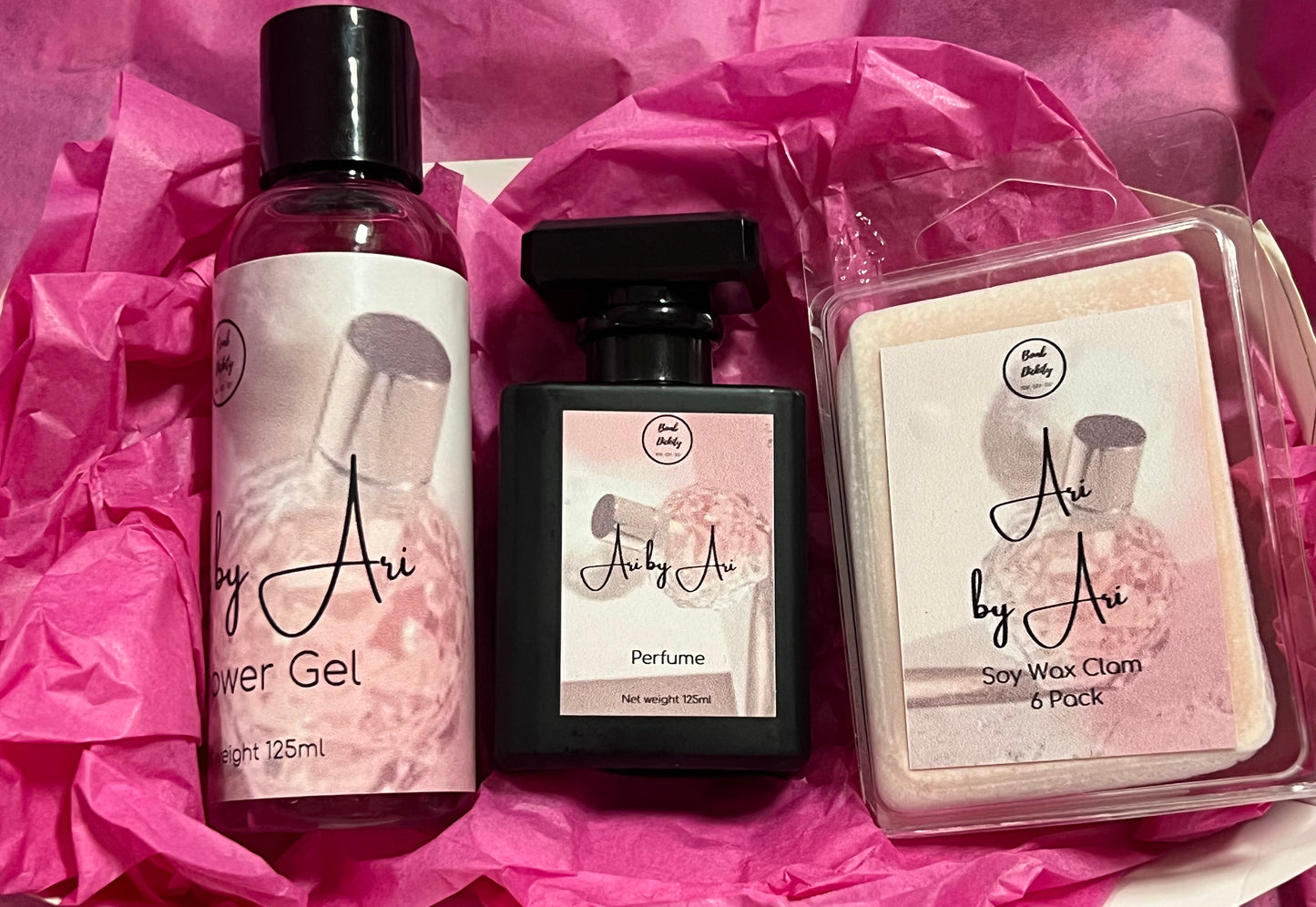 Designer scent gift packs