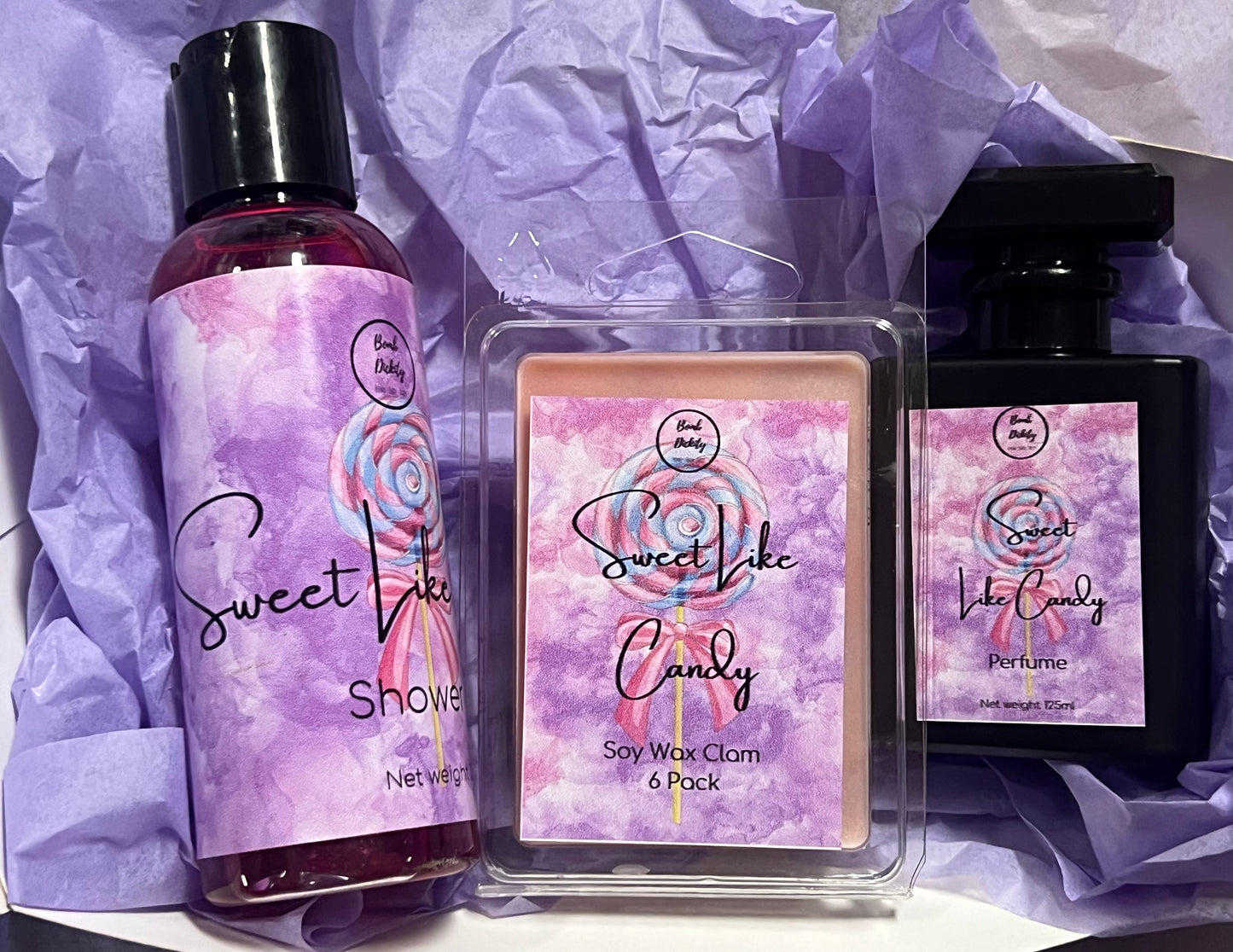 Designer scent gift packs