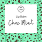 NEW Nourishing lip balm