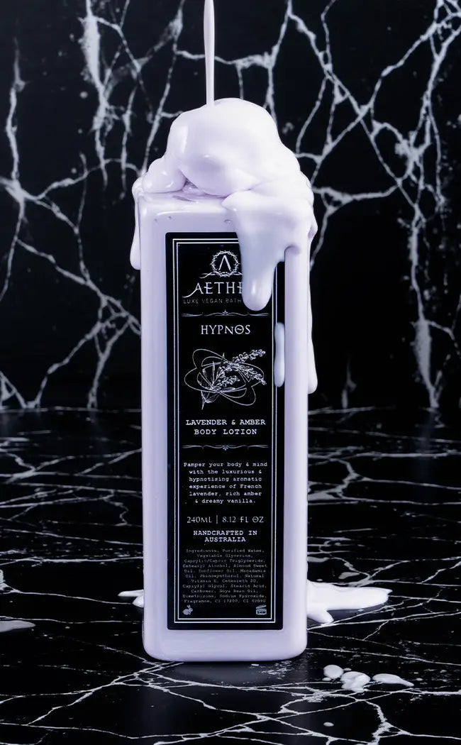 Wholesale TRAGIC lotion hypnos black amber lavender