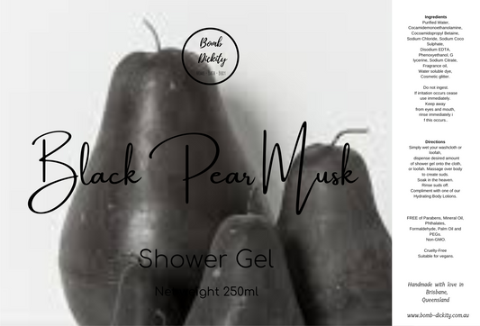 Shower gel -  Black Pear Musk