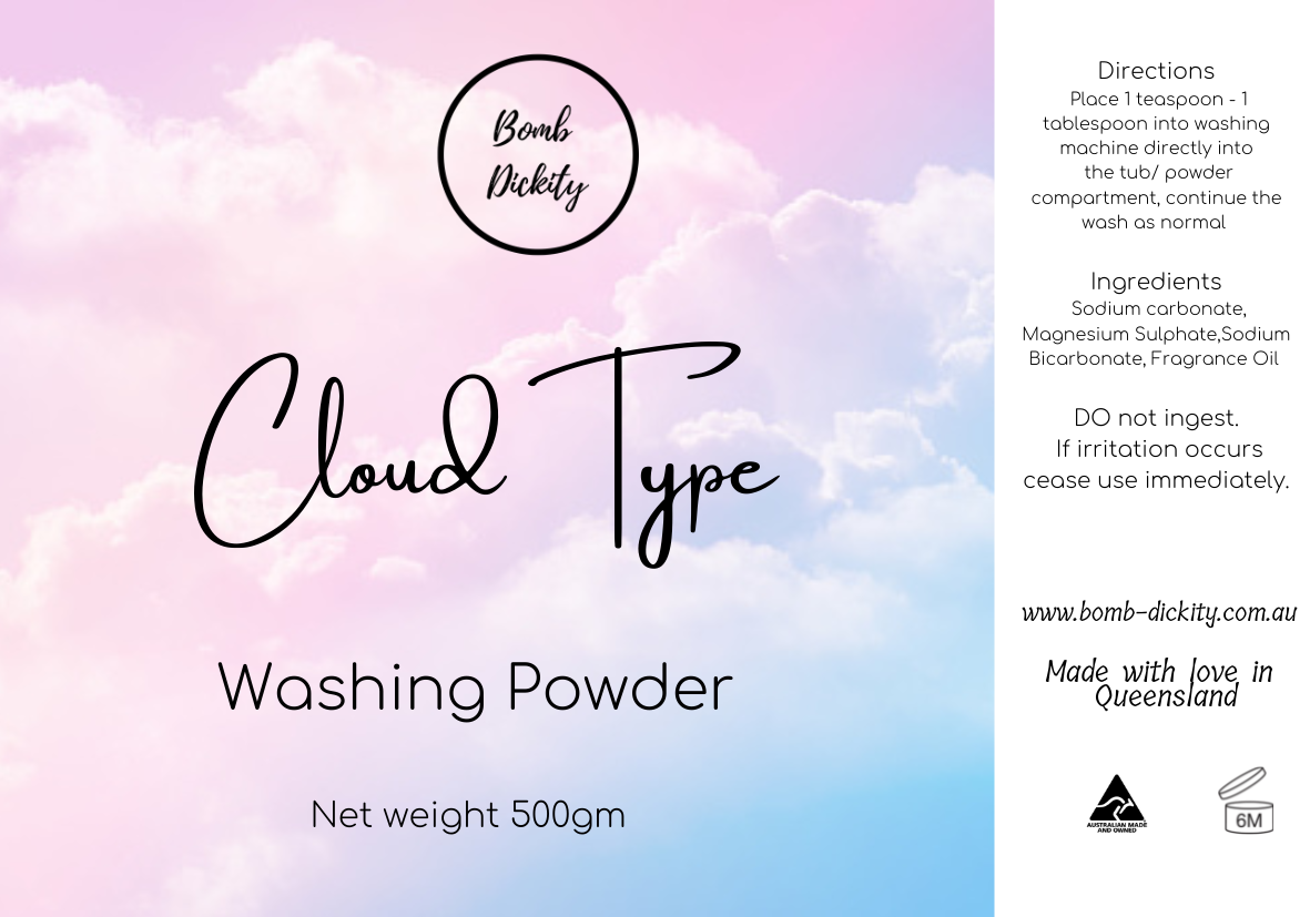Washing Powder - Cloud ** LIMITED EDITION