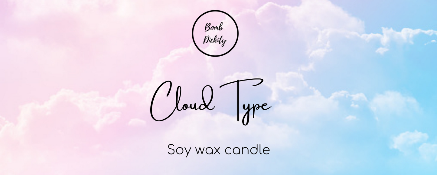 Medium Candle - Cloud ** LIMITED EDITION