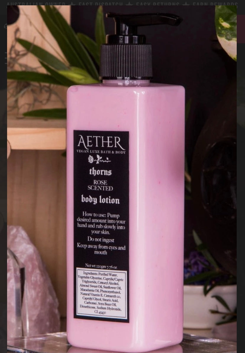 Wholesale TRAGIC lotion Thorns Rose pink