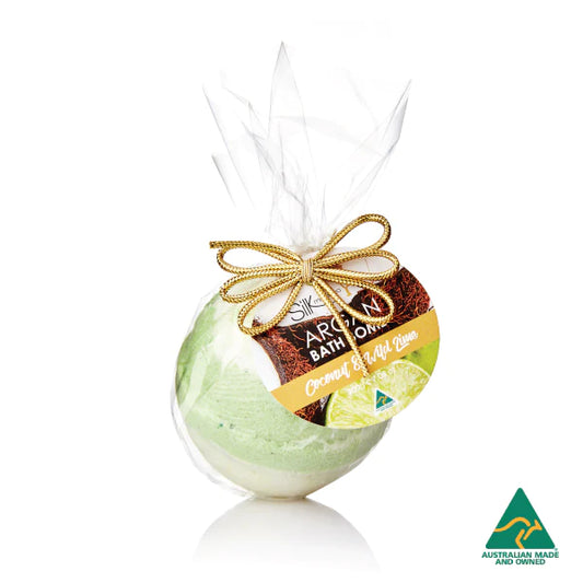 BATHBCWL - Coconut Wild Lime (Green & White)