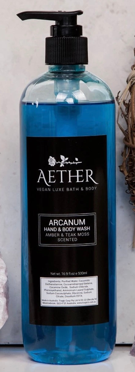Wholesale TRAGIC shower gel - Arnacum Amber teak Blue