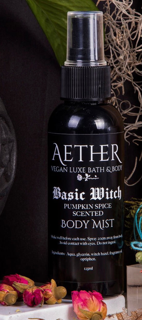 Wholesale TRAGIC Body mist 100ml Basic Witch pumpkin