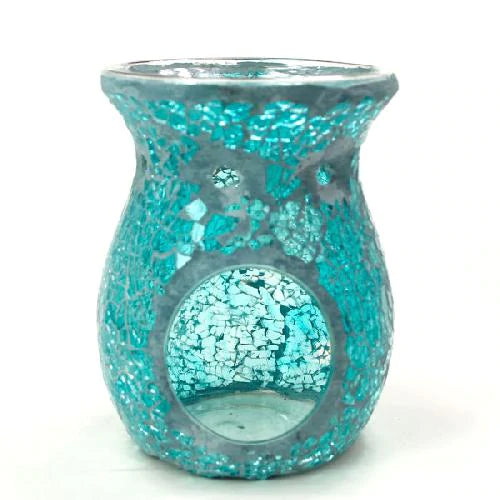 Tealight Mosaic Warmer - Turquoise