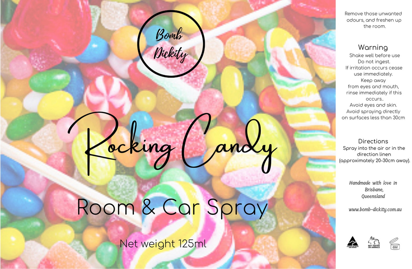 Room spray - Rocking candy ** LIMITED EDITION