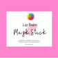 Nourishing lip balm